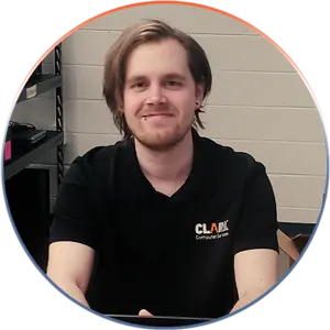 Caleb Loy, Advanced Support Technician at Clark Computer Services